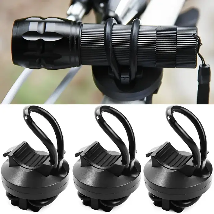 Clip de fixation pour éclairage de vélo 360 °