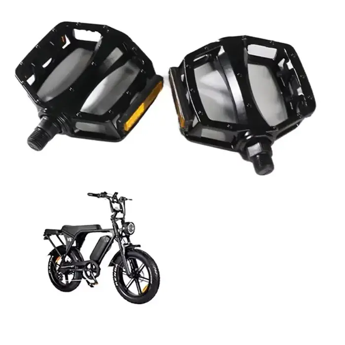 Pédales antidérapantes en alliage (1 paire) pour accessoires de remplacement de vélo électrique OUXI V8