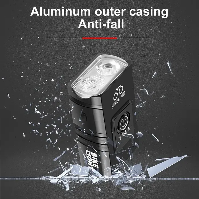 Lampe de vélo LED T6 avant pour VTT, lampe de vélo de montagne, lampe de poche de sauna, sonnette él