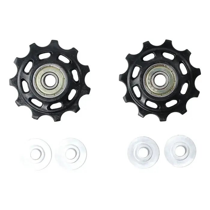 Kit de réparation de dérailleur arrière pour vélo, rouleau de poulie de vélo, guide de roue, 11T, 12