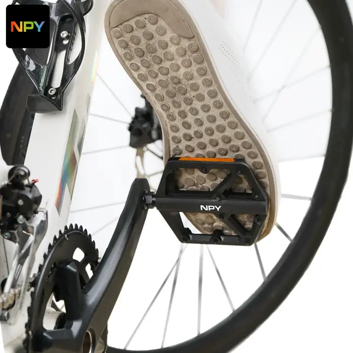 NPY nouveaux pédales de vélo à Double roulement DU avec réflecteur pour cyclisme sur route de montagne