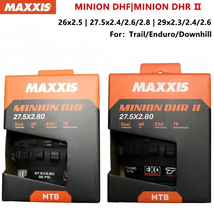 MAXXIS MINION DHR II/DHF pneu de VTT 26x2.5 27.5x2.5/2.6/2.8 29x2.3/2.4/2.5/2.6 vtt descente Enduro 
