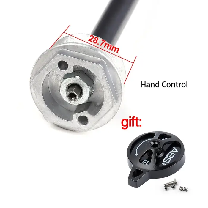 Bolany-Fourche de vélo à suspension à amortissement d'huile, pièce de réparation de vélo, télécomman