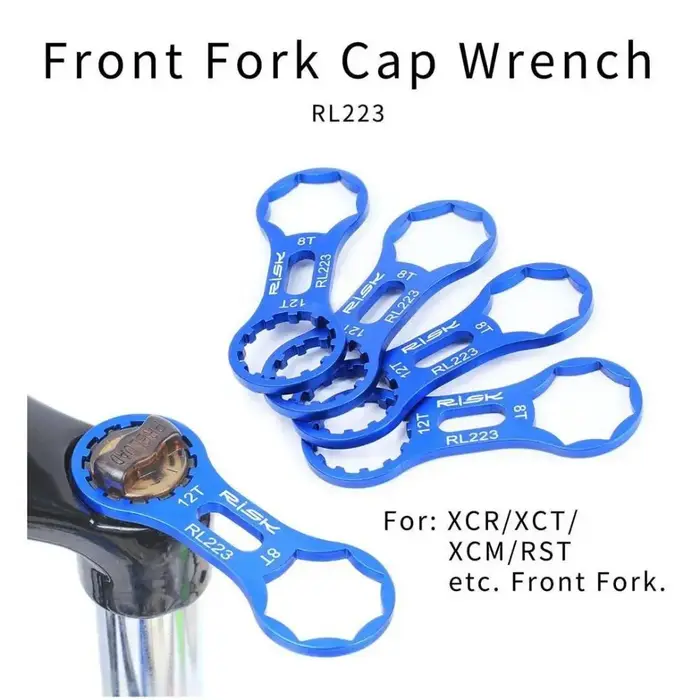 Outil de réparation de fourche avant de vélo en aluminium