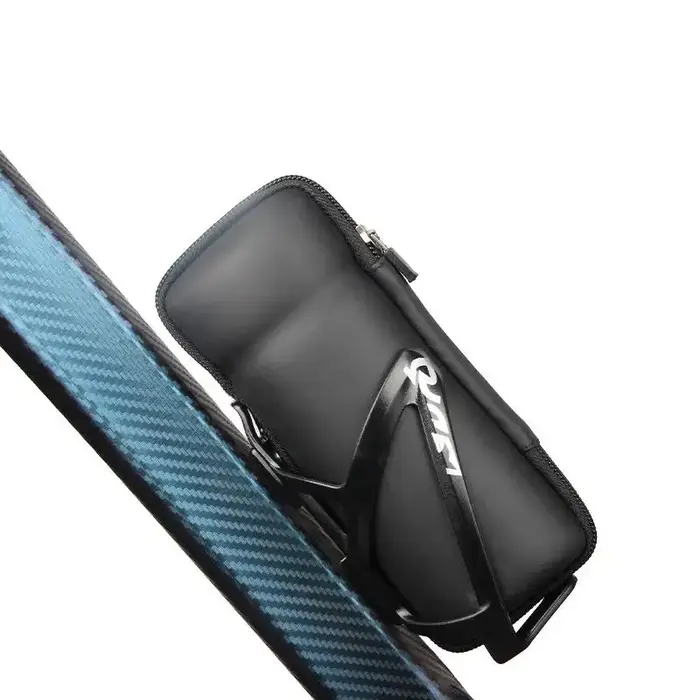 Boîte de rangement robuste en polyester et EVA pour outils de réparation de vélo et accessoires de cyclisme étanche grande capacité noir blanc