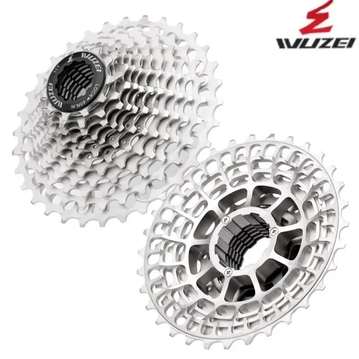 Wuzei Squid – Cassette de vélo de route à 11 vitesses, usinée CNC, ultralégère, conception découpée
