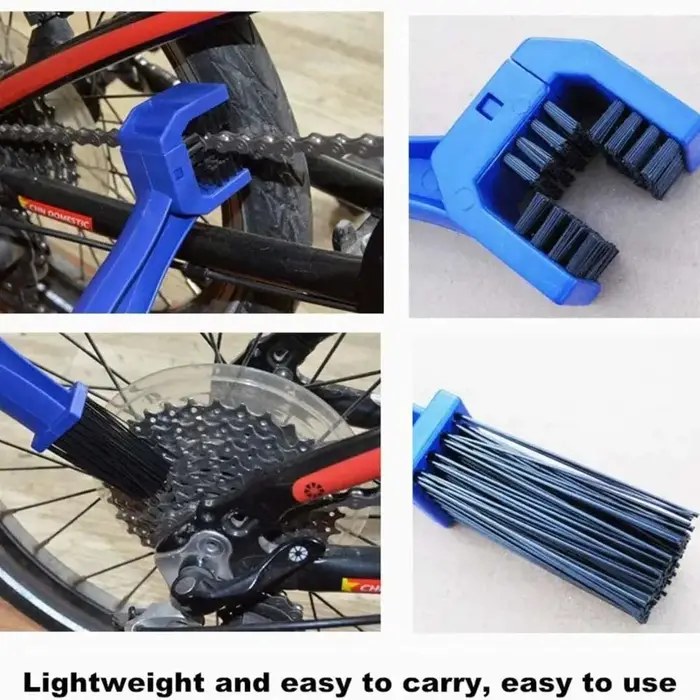 Brosse de nettoyage de chaîne de vélo