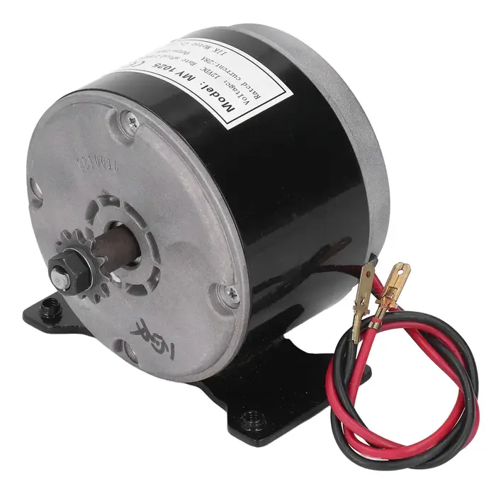 Moteur à balais haute vitesse MY1025 12V 250W 2750 tr/min
