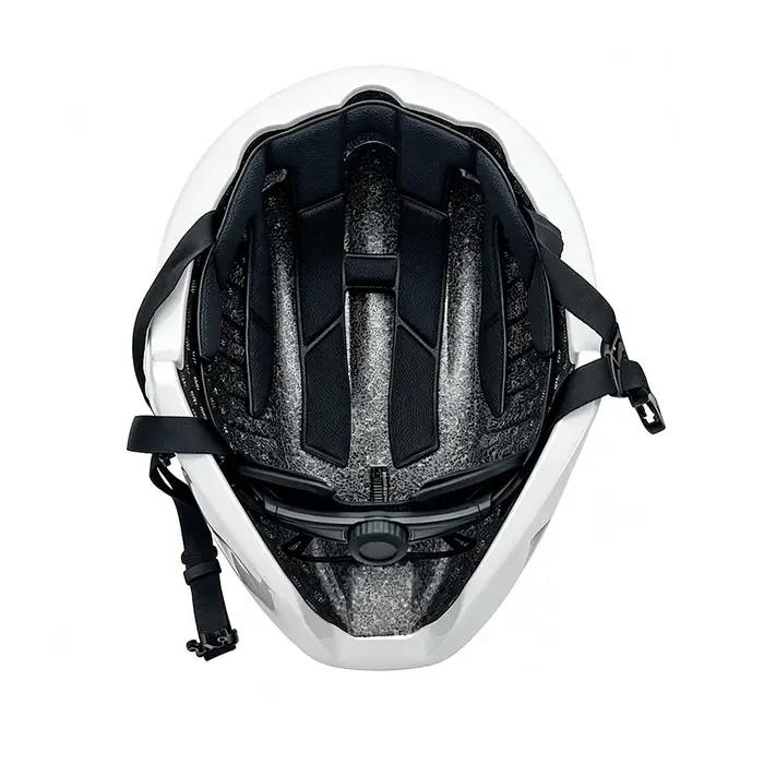 Casque de vélo de route aérodynamique pour triathlon, casque de vélo de contre-la-montre avec visière intégrée pour la course