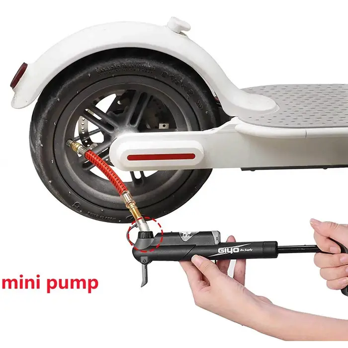 Pompe à Air Portable pour pneus de Scooter électrique