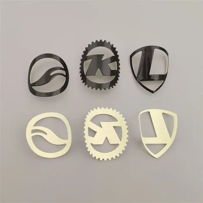 Badge de vélo géant en alliage d'aluminium souple