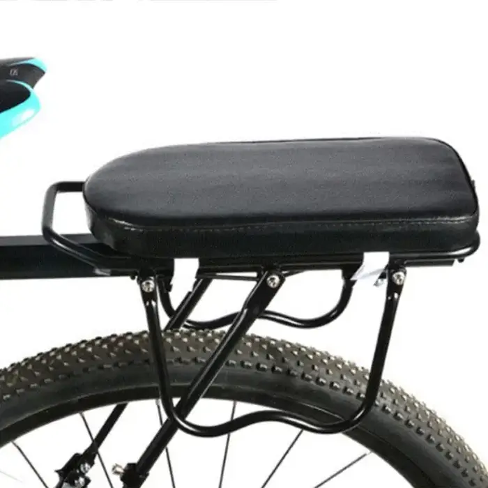 Coussin de siège pour porte-bagages arrière de vélo pour un confort amélioré lors des aventures tout-terrain