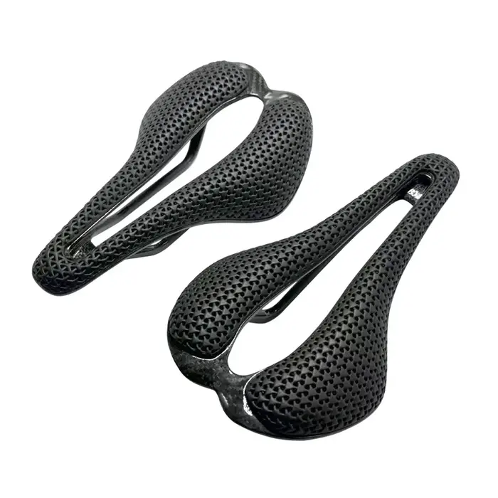 Selle imprimée en 3D ultralégère 175g 7*9 siège de vélo pour hommes femmes