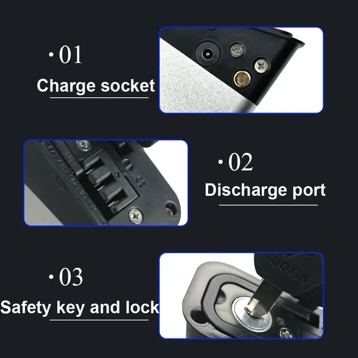 Batterie lithium-ion pliable pour vélo électrique Freeel Z03