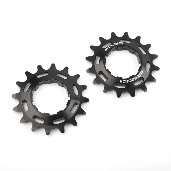 POLSO BCR01 pignon de course BMX en alliage d'aluminium 16T 18T Cog pièces de vélo à vitesse unique