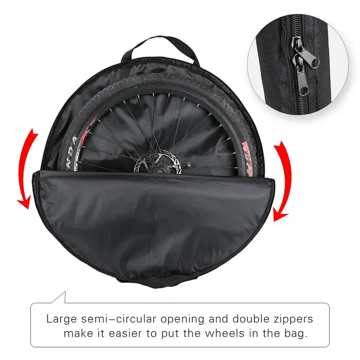 Bal inowalk-Sac de roue de vélo rembourré pour vélo de route 700c