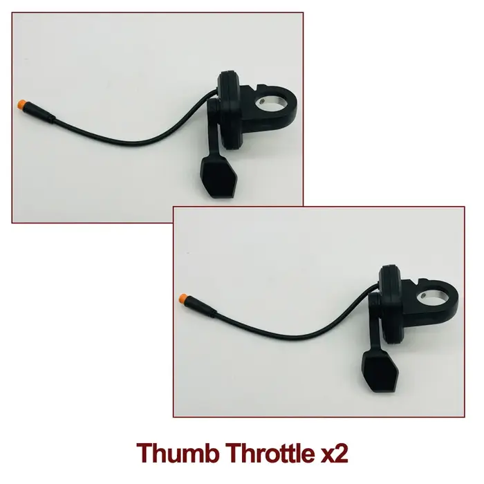 Déclencheur d'accélérateur au pouce pour écran Central TFT Kaabo Wolf Warrior X King GT GTR Mantis PRO