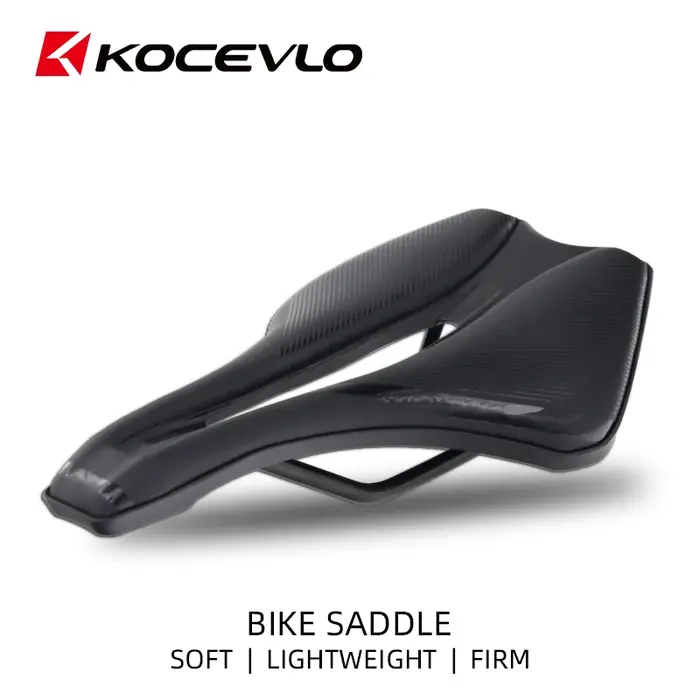 KOCEVLO selle de vélo vtt vélo de route selles en acier VTT selle de course Pu respirant doux coussi