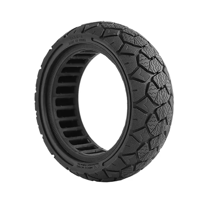 Pneu plein alvéolé tout-terrain 9x3.0-6 pour trottinette électrique