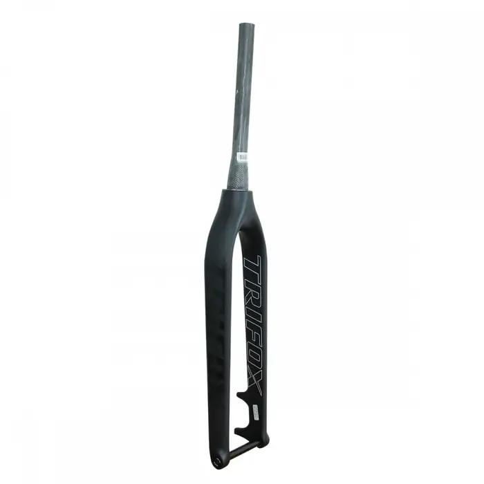 TRIFOX Horquille rigide VTT entièrement en carbone de 29 po – Steerer conique