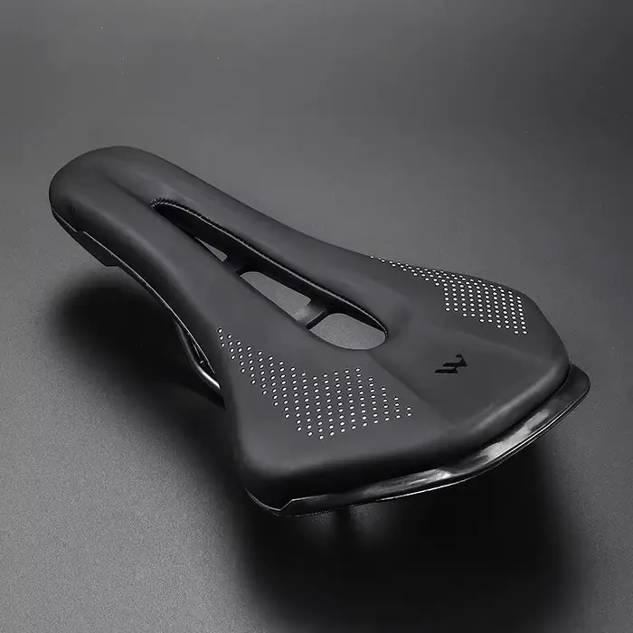 WEST VÉLO Ultraléger Montagne Vélo Selle VTT Court Nez Vélo De Route Siège PU En Cuir Creux Prostati