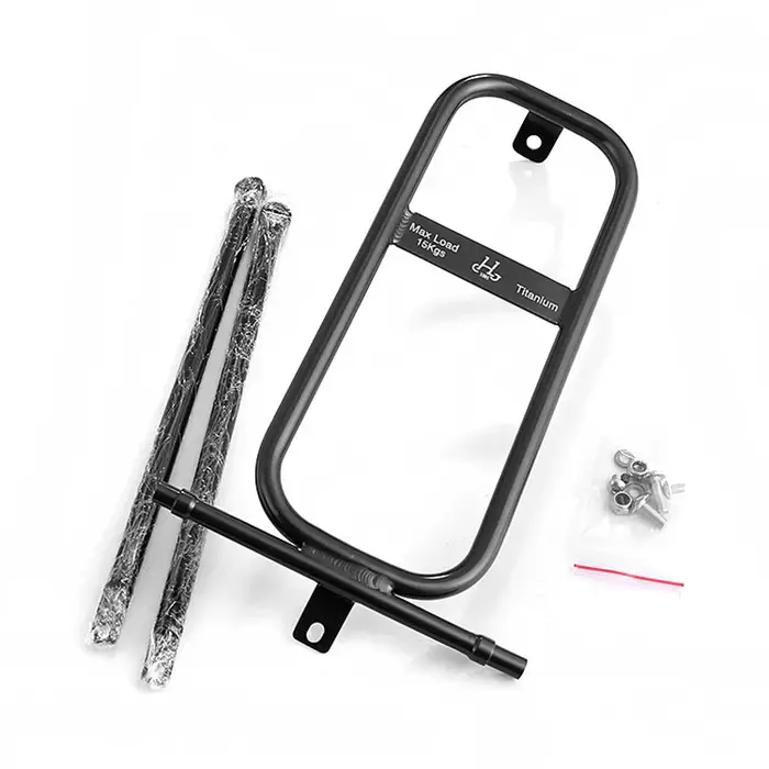 Porte-bagages arrière en alliage d'aluminium ultra léger pour vélo
