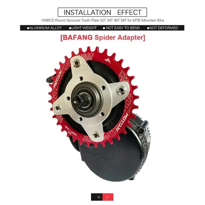 Plateau de vélo électrique avec adaptateur