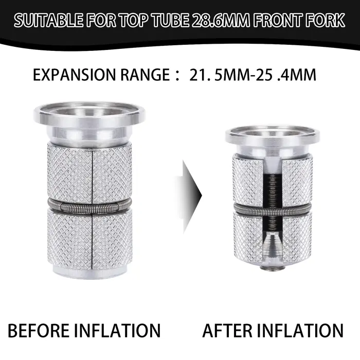 BUCKLOS – bouchon d'extension de casque de vélo en Fiber de carbone, capuchon supérieur avec boulon, ultraléger, pour fourche de route et vtt