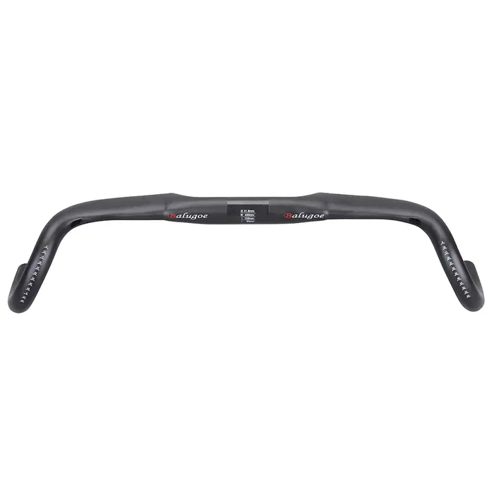 2022 nouveau guidon de gravier en carbone grande barre évasée guidon de vélo de route Cyclocross 400