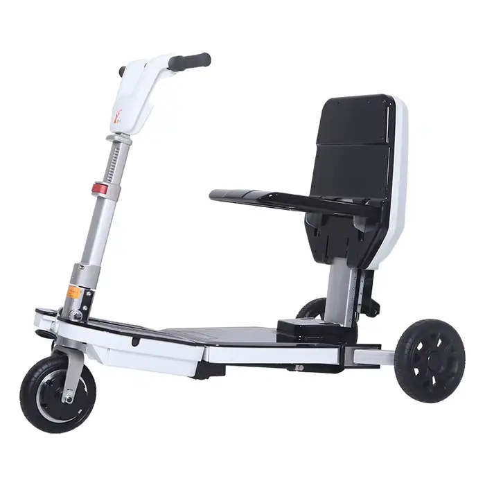 Trottinette Électrique Pliable à 3 Roues pour Personnes à mobilité réduite Fauteuil Roulant avec PerfecBattery