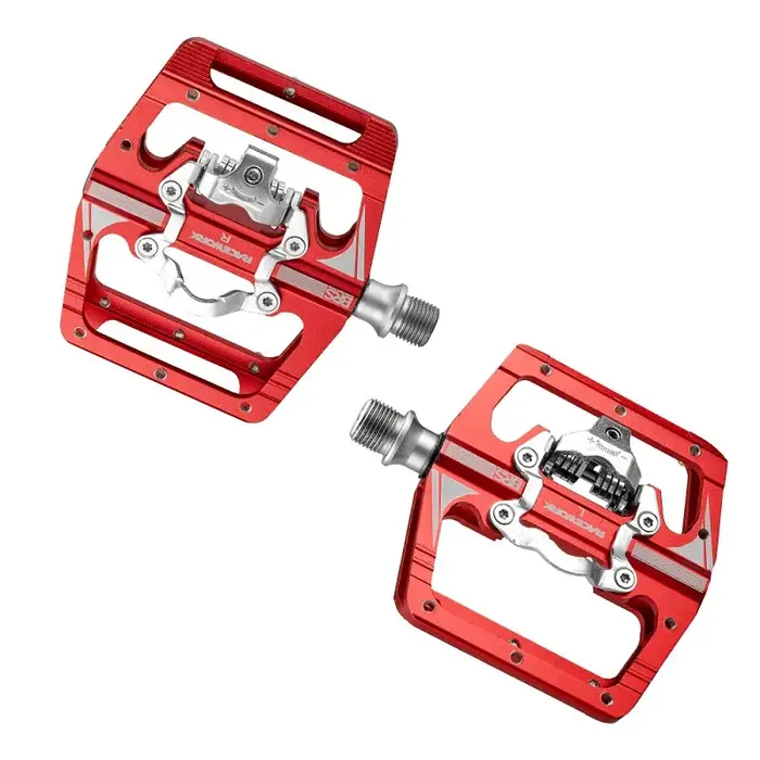 RACEasy-Pédales Mgem pour repose-pieds de vélo, pédales mixtes VTT, clip VTT, assistance au pied, do