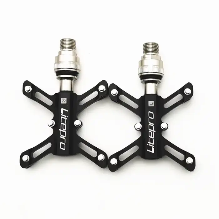 Litepro-Pédale universelle QR en alliage d'aluminium pour VTT, roulement scellé, accessoire non ald