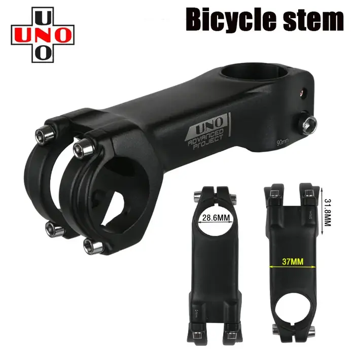 UNO tige de vélo ultralégère tige de vélo de route fourche-7 degrés 28.6mm 31.8mm 70/80/90/100/110/1