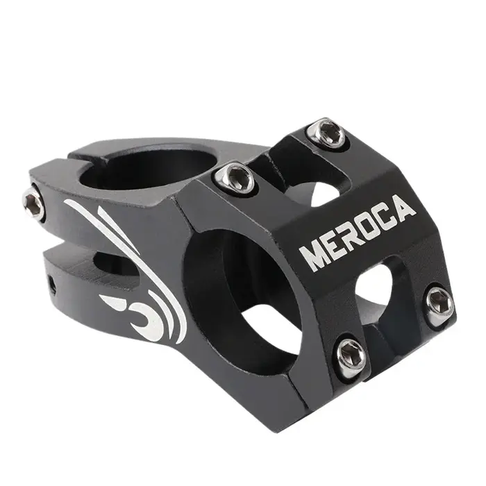 Potence de vélo MEROCA 45 mm, potence courte creuse, 28,6*31,8 mm, noir, rouge, or, bleu, pour vélo de montagne et vélo de route