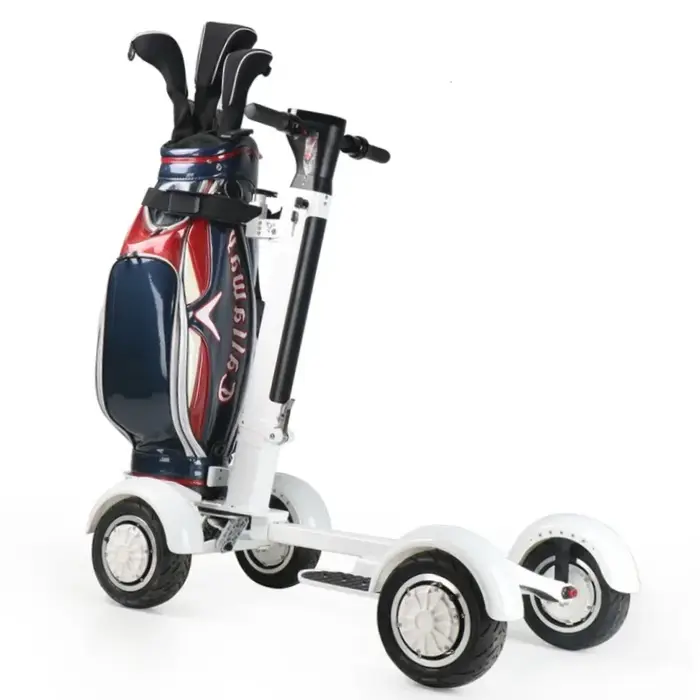 2000W 48V puissant Scooter électrique pour adultes 10 pouces voiture de Golf pliable avec siège 4 roues