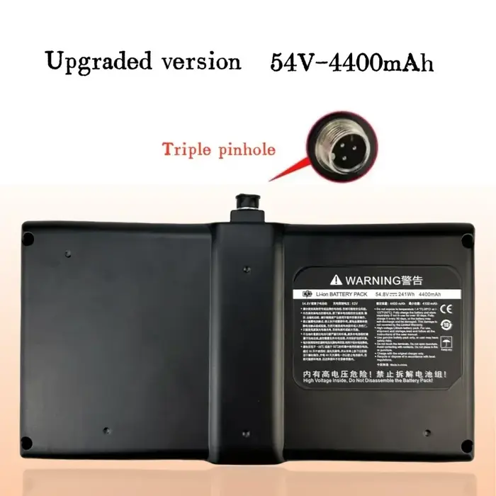 👍 👍   Batterie originale Ninebot pour trottinette électrique 54.8V 4400mAh 4 broches Lithium pour Mi