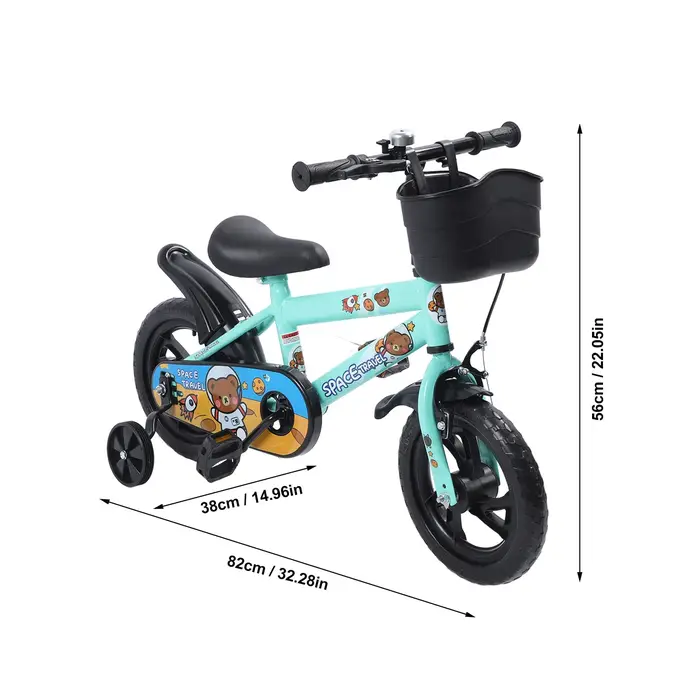 Vélo pour enfants, empêche les pieds coincés