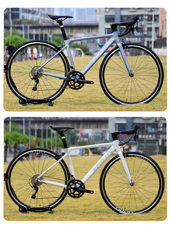 Cadre de vélo TRIFOX 700C en alliage d'aluminium 6061 léger