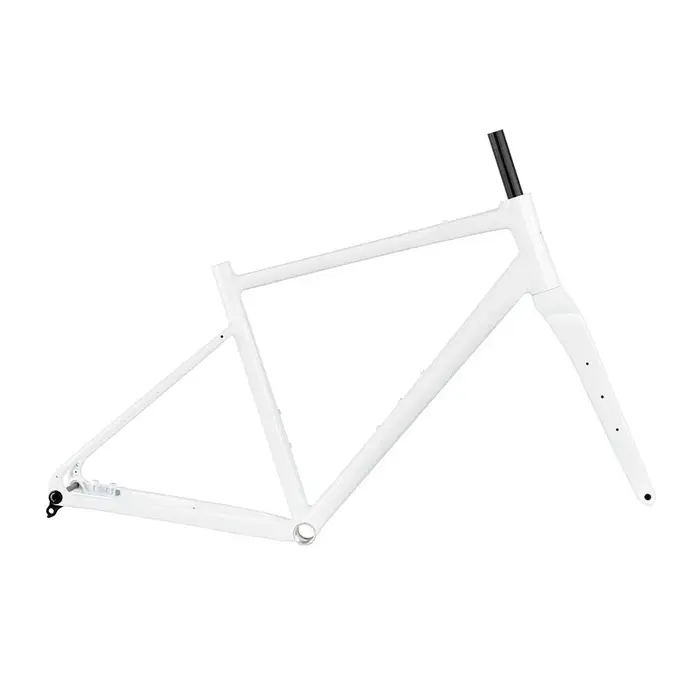 Cadre de vélo de route en aluminium GRAVEL-G2 MAX 700C sans logo 2026 avec fourche en fibre de carbo