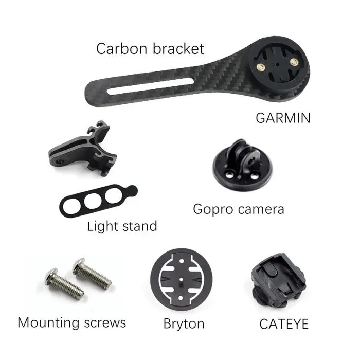 Support de montage de compteur de vitesse de chronomètre d'ordinateur de vélo de route