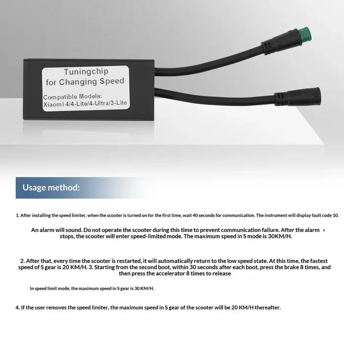 Régulateur de scooter électrique pour Xiaomi Mi 4/4Lite/4Ultra/3Lite pour briser le limite de vitesse