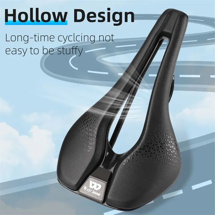 WEST BIKING-Selle de vélo de route légère