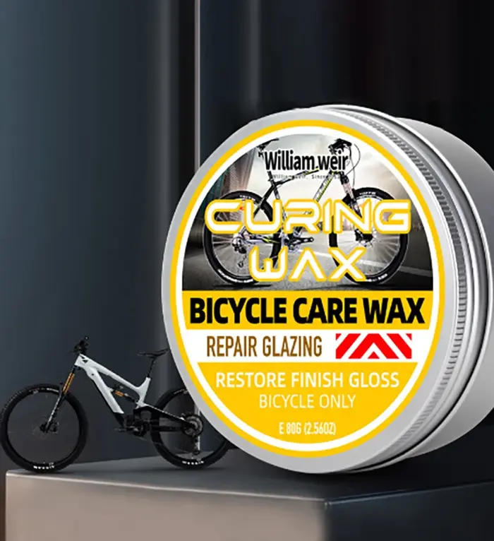 Cire solide de polissage de peinture 80g, huile de réparation de vélo Portable, cire d'entretien de 