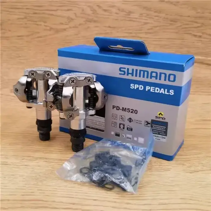 Pédales de vélo de montagne Shimano M520