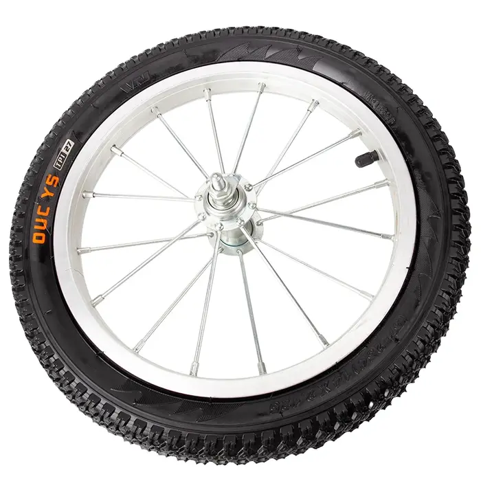 Ensemble de roues de vélo de 14 pouces, complètes avec jantes et pneus, pour remplacement des roues 
