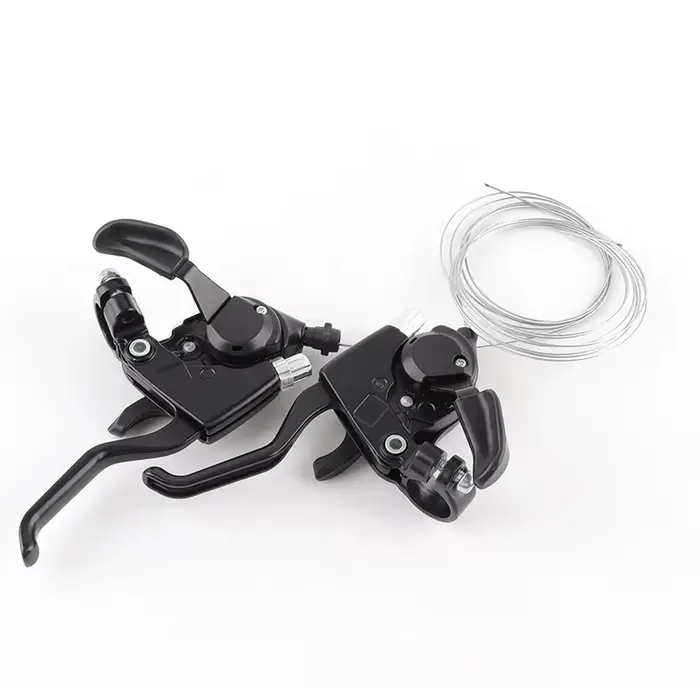 Leviers de frein avec câble de changement de vitesse pour vélo