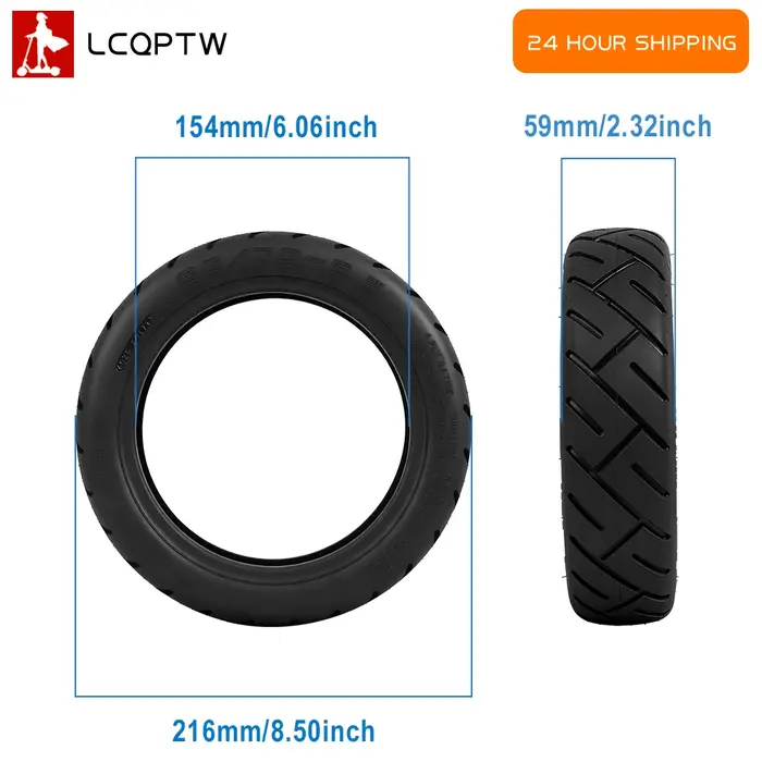 Pneu 60/70 – 6.5 de 10 pouces pour Scooter électrique Xiaomi 5