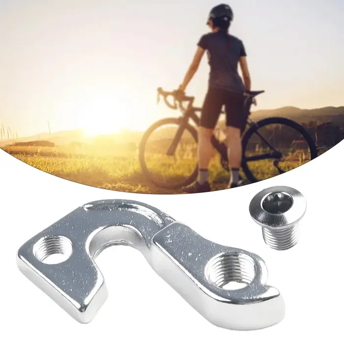 Dérailleur arrière en alliage d'aluminium robuste pour VTT avec crochet de queue de vélo haute qualité pour transmission fluide et durable