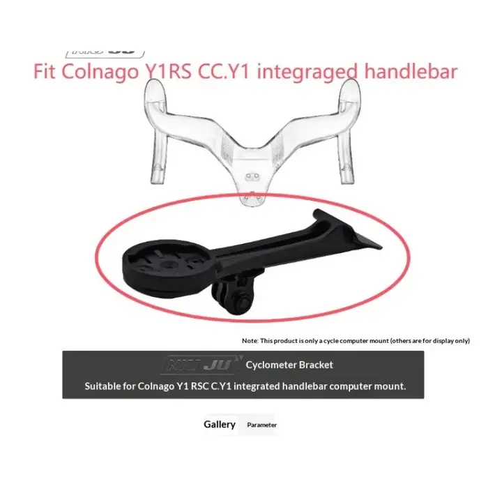 Support de compteur de vélo en aluminium CNC pour Colnago Y1RS CC.Y1