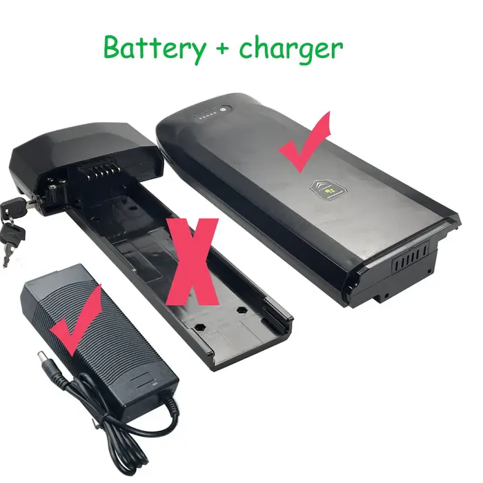 Batterie de vélo Toplife, 36V, 13Ah, 15Ah, 17,5 Ah, E4300, E4400, E4600, E8000